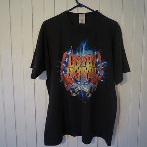 Vintage 1996 Lynyrd Skynyrd T Shirt XL Black (Single Stitch)